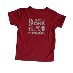 2 Kids Cotton T-Shirt™ - Blessed Beyond Measure