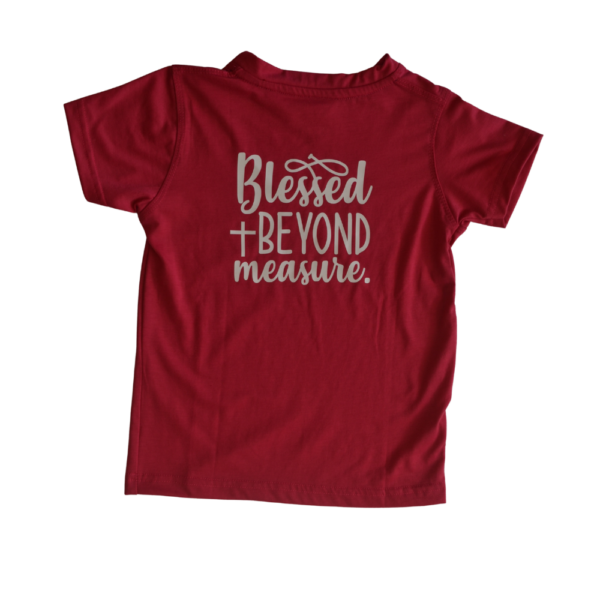 2 Kids Cotton T-Shirt™ - Blessed Beyond Measure