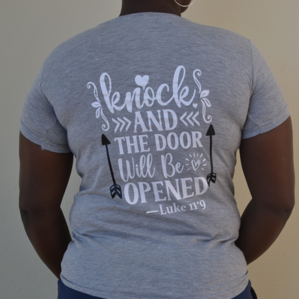 Cotton T-Shirt™ - Knock and the door